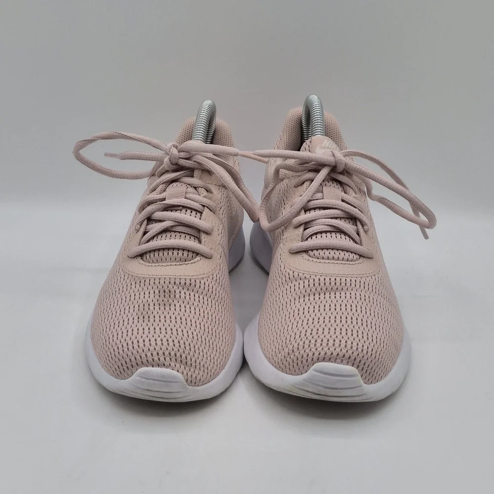 Nike Tanjun Shoes‎ Womens Size 9.5 Pink Mesh Knit Lightweight Running 812655-202